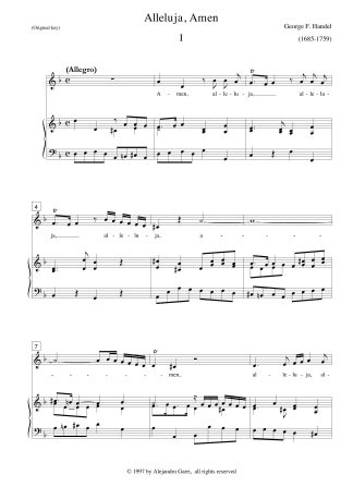 Six Settings of Alleluja, Amen