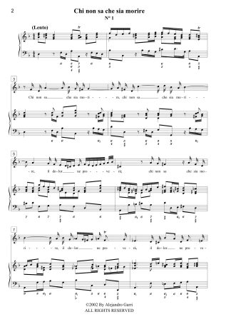 Five Cantatas for Alto and Basso Continuo