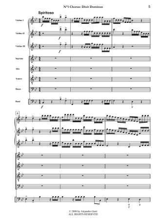 Dixit Dominus (Psalm 109)