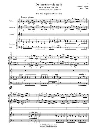 Sei Ariette / Tre Ariette