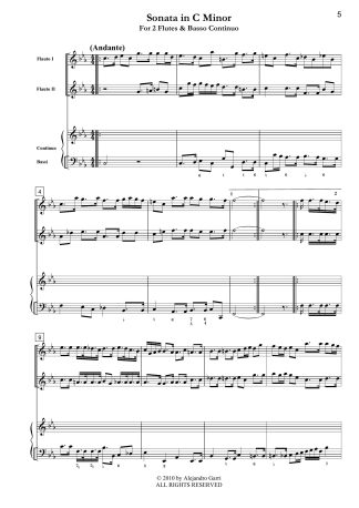 Mi convien soffrir in pace, Cantata