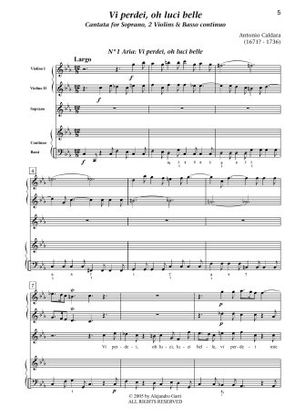 Amor, tu me l’hai fatta, (Amante di donna vecchia), Comic Chamber Duet