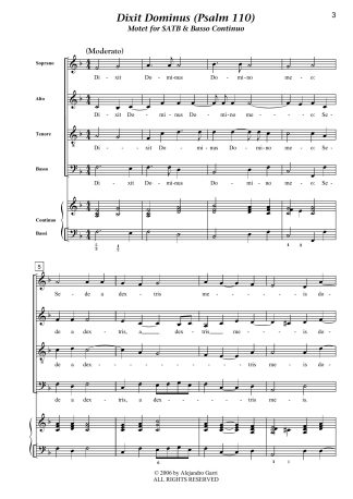 Trio Sonata N°1 in B-flat Major, GWV 712