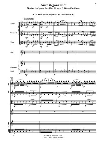 Trio Sonata N°5 in C Minor, GWV 716