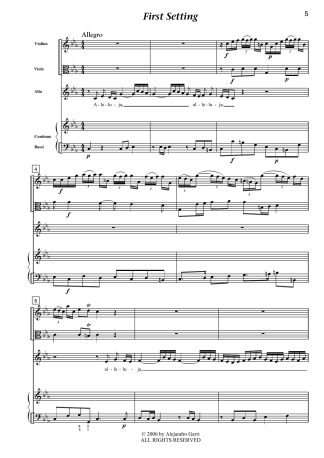 Three Settings of "Alleluja"