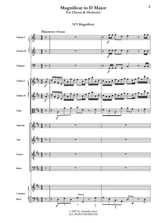 Magnificat in D Major