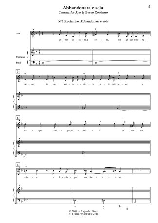 Rimbomba mia tromba, Cantata