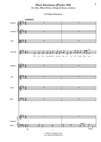 Cuopre tal volta il cielo HWV 98, Cantata