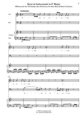 Destati, Lidia mia, Cantata