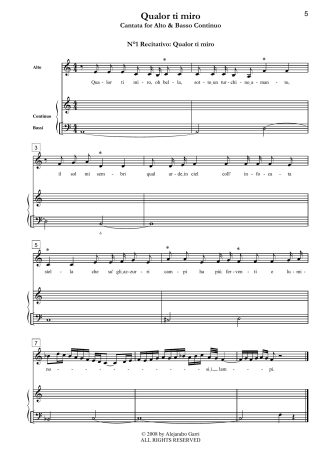 Manca pur quanto sai HWV 129, Cantata