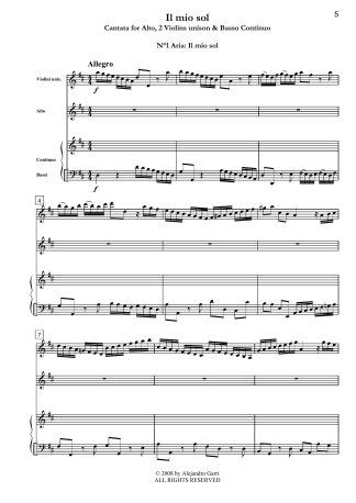 Fra tante pene HWV 116, Cantata