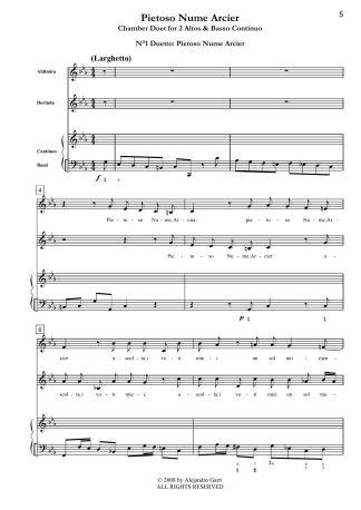 Benedicam Dominum (Psalm 15:7-8), Offertory