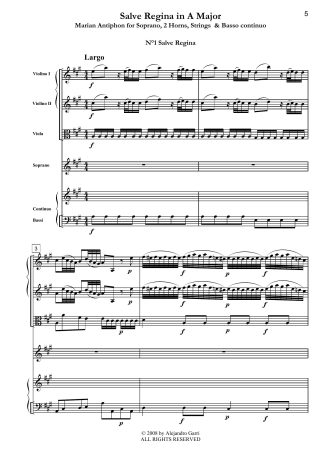 Se la sorte crudele, Cantata