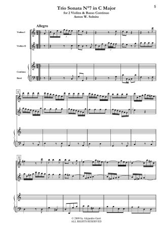 Eppur vuole il Cielo e Amore, Chamber Duet