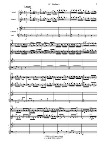 Trio Sonata N°5 in G Minor