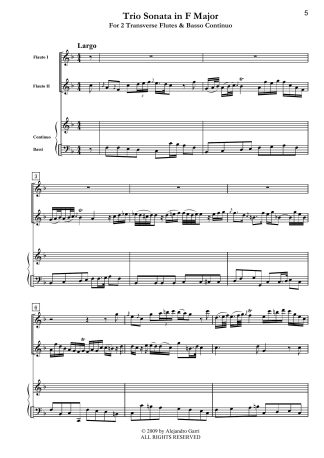 Trio Sonata in G Major