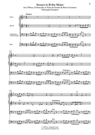 Trio Sonata in G Major