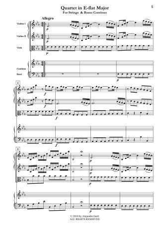 O mie porpore più belle, Cantata