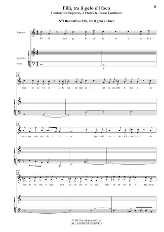 Longe mala, umbræ, terrores, Introduzione to Gloria