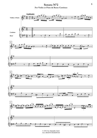 Trio Sonata in D Major (TWV 42:D16)