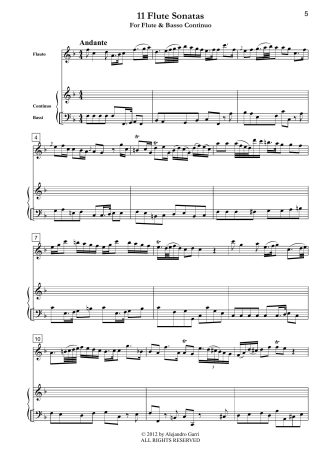 Pur ti stringo in questo petto, Cantata