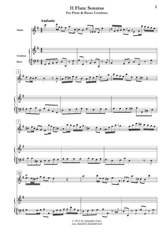 Quando lungi è il mio Fileno, Chamber Duet