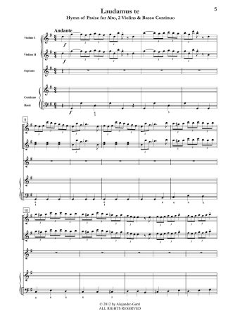 Laudamus te, Hymn of Praise