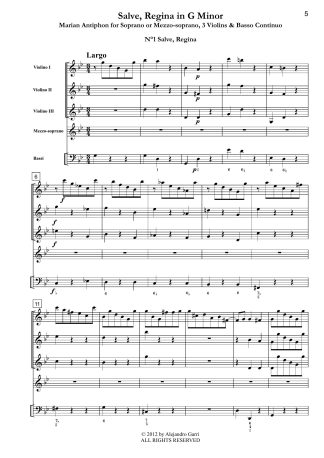 Ave Regina cœlorum in C Major, Marian antiphon