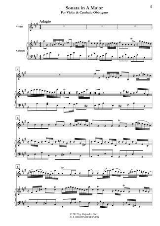 Concerto in A Major (L.20)