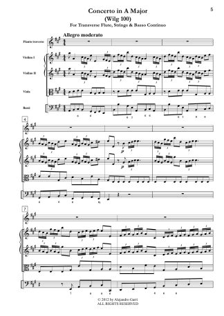 Concerto in G Major (TWV 52:G3)