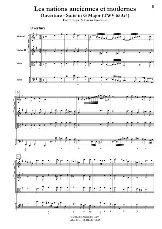 Concerto in D Major (TWV 53:D3)