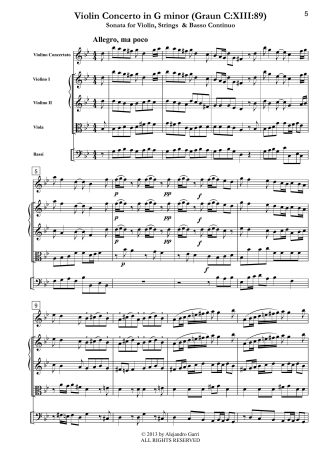 Violin Concerto in F Major (GraunWV C:XIII:79)