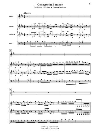 Flute Concerto in G Major (GWV 329)