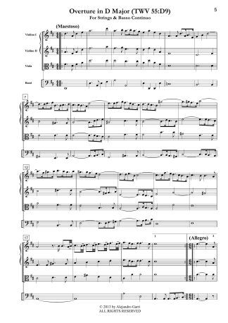 Concerto in A Major (GWV 388)