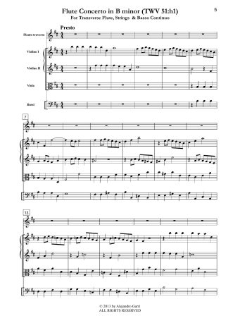 Concerto in B minor (PasT A.2.3.6)