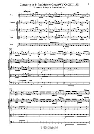 Concerto in C Major (GWV 305)