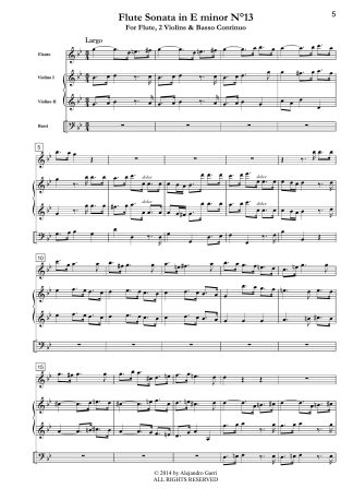 Concerto in B-flat Major(GWV 342)