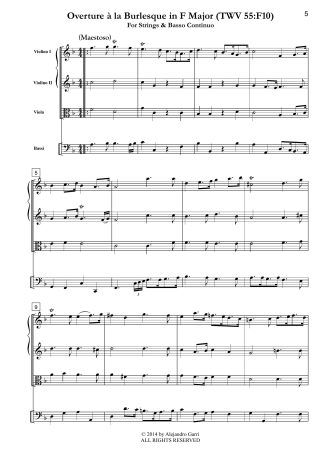 Concerto in B-flat Major, (GWV 341)