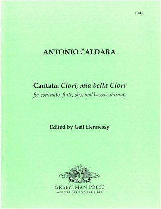 Clori, mia bella Clori-cantata w/flute, oboe & bc (Edited by Gail Hennessy)