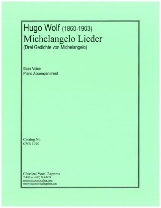 Michelangelo Lieder