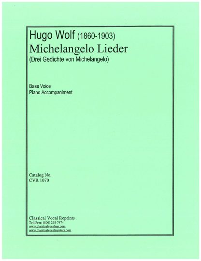 Michelangelo Lieder