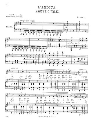 L'Ardita (Magnetic Waltz) (G) i. f. e.