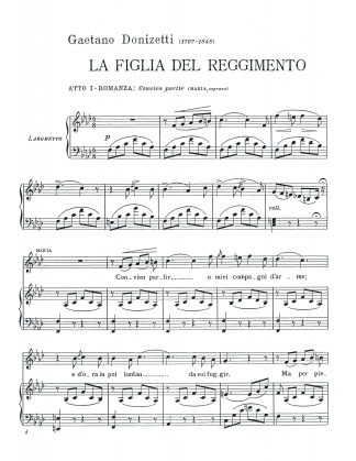 La Figlia del Reggimento Convien partir i.