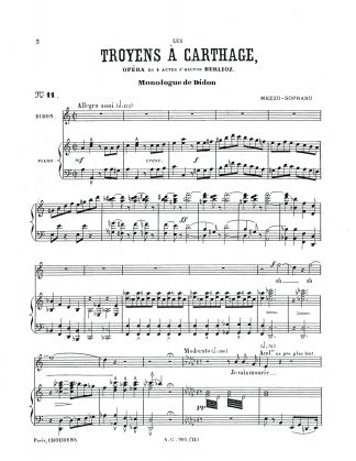 Les Troyens Je vais mourir! - Adieu fiere cite (Didon's monologue) f.