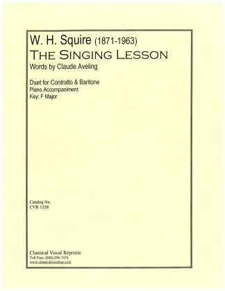 The Singing Lesson (Humorous) (Alto-Bar)