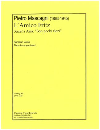L'Amico Fritz (Suzel's aria) Son pochi fiori i.