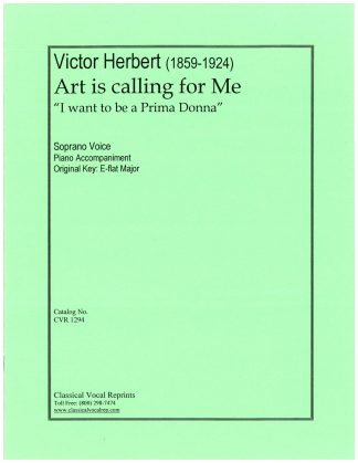 Art is calling for me (I want to be a Prima Donna)