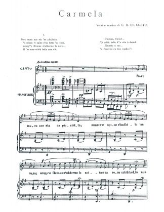 Carme  Carmela (G. B. De Curtis)
