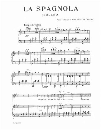La Spagnola {Bolero} (Di Chiara)