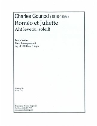 Romeo et Juliette Ah! levetoi soleil! (B) original